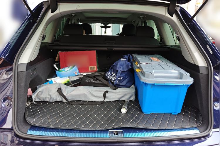 Used Audi Q7 2018 40 TFSI Comfort Model Trunk