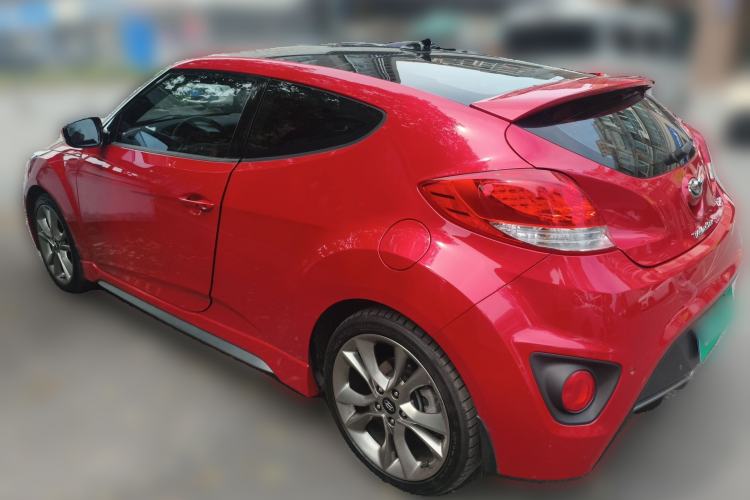 Used Hyundai Veloster 2015 1.6T Automatic Luxury Edition Rear Left 45 Deg