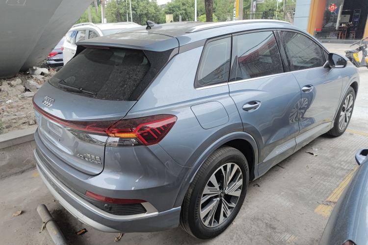 Used Audi Q4 e-tron 2024 40 e-tron Adventure Edition Rear Right 45 Deg