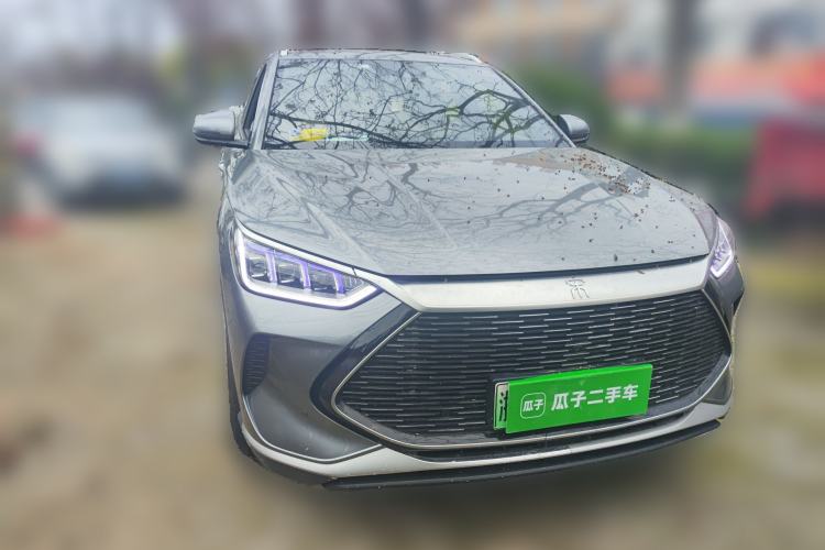 Used BYD Song PLUS New Energy 2021 DM-i 110KM Flagship Model Front Right 45 Deg