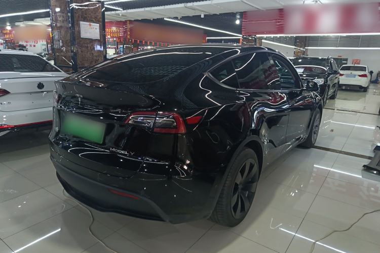 Used Tesla Model Y 2022 Rear-Wheel-Drive Version Rear Right 45 Deg