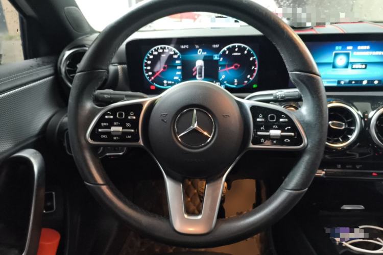 Used Mercedes-Benz A-Class 2020 Second Facelift A 180 L Sport Sedan Steering Wheel