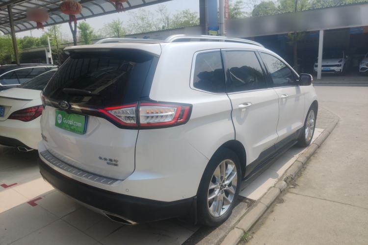 Used Ford Edge 2016 EcoBoost 245 Four-Wheel Drive Titanium 7-Seater Rear Right 45 Deg