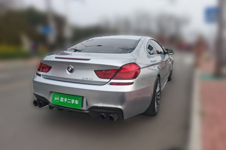 Used BMW 6 Series 2012 640i two-door coupe Rear Right 45 Deg