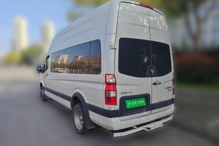 Used Foton Toano 2024 Joy Elephant Multi-Function Model Cummins 2.8T Manual Long Wheelbase Ultra-High Roof with Rear Dual Tires and 7 Seating Capacity Rear Left 45 Deg