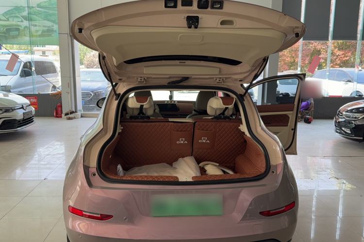 Used ORA Good Cat 2023 401 km Standard Range Luxury Version Lithium Iron Phosphate Trunk