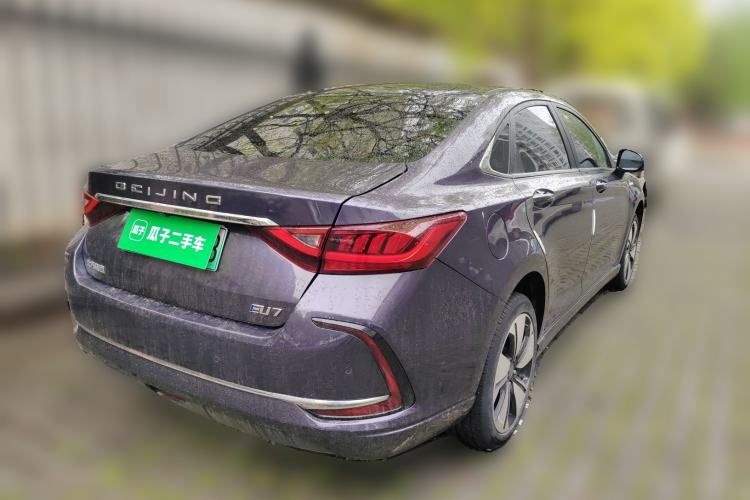 Used BAIC Beijing EU7 2019 Trendy Edition Rear Right 45 Deg