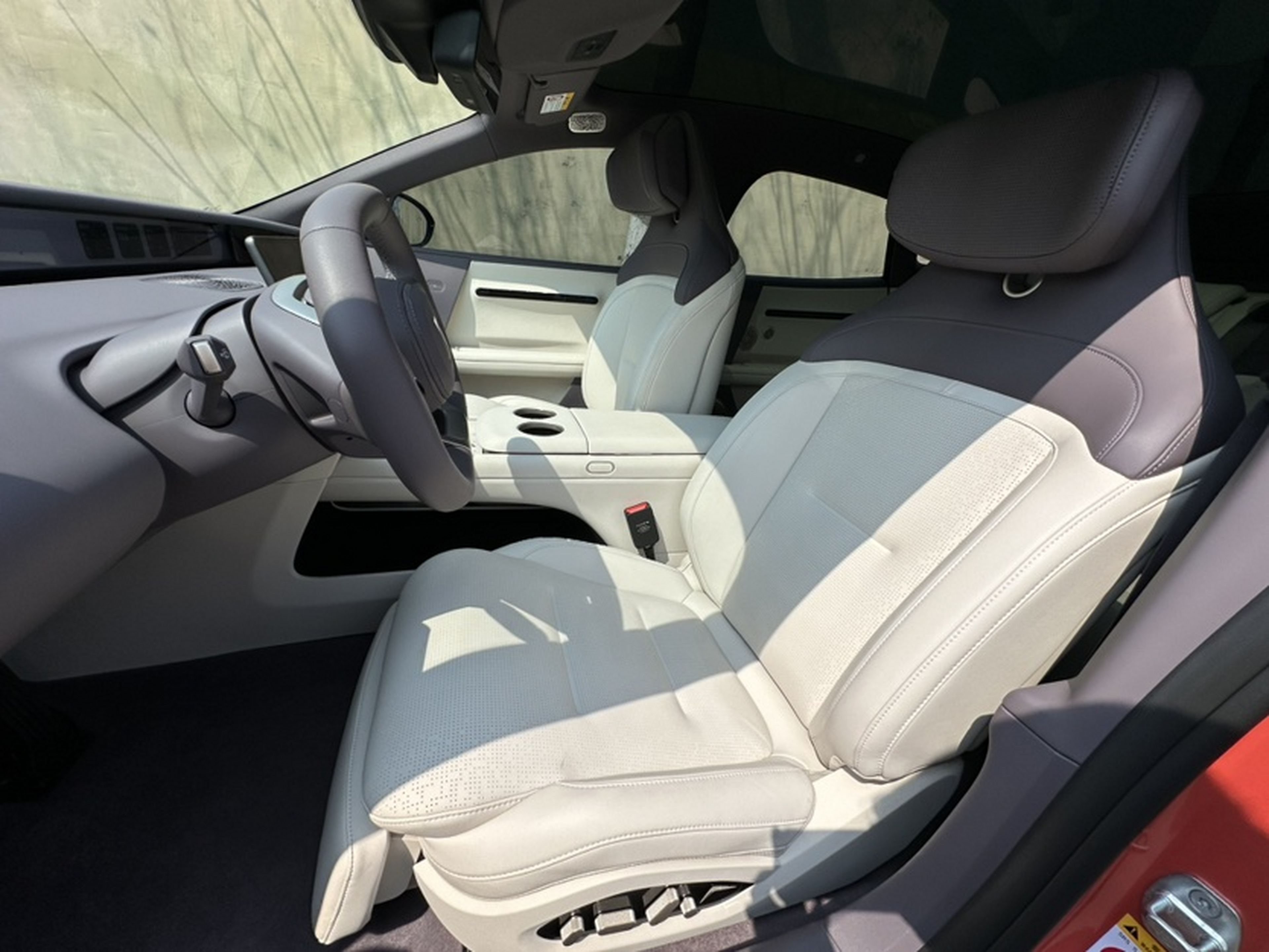 Avant de la voiture