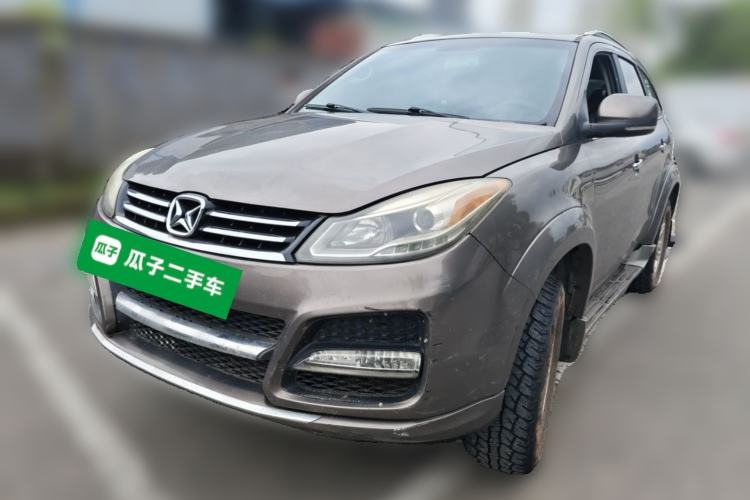 Used JMC Yusheng S350 2014 2.4T Automatic 2WD Diesel Luxury Version with Sunroof 5 Seats