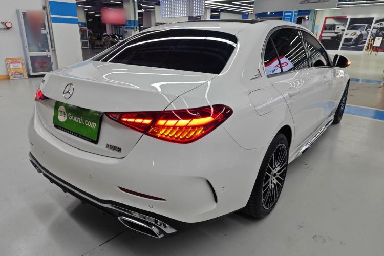 Used Mercedes-Benz C-Class 2024 Second Facelift C 260 L Sport Edition Rear Right 45 Deg