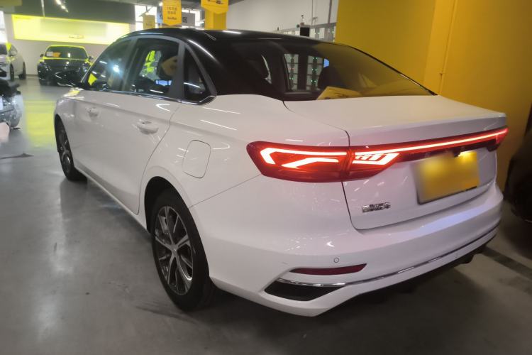 Used Geely Auto Emgrand 2023 4th Generation Champion Edition 1.5L CVT Flagship Model Rear Left 45 Deg