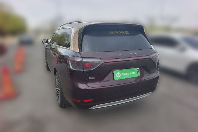 Used Hima AITO M9 2025 Extended-Range Ultra Version 52 kWh 6-Seater Rear Left 45 Deg