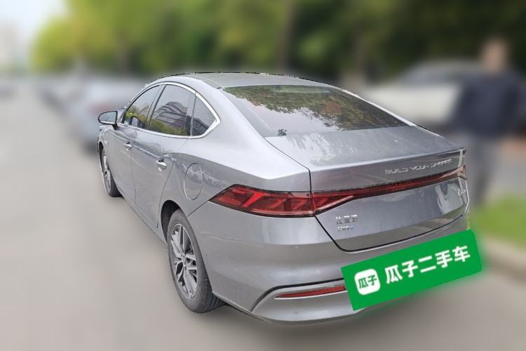 Used BYD Qin PLUS 2021 DM-i 55KM Flagship Model Rear Left 45 Deg