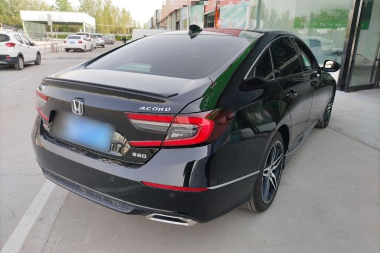 Used Honda Accord 2022 260TURBO Phantom Night · Prestige Edition Rear Right 45 Deg