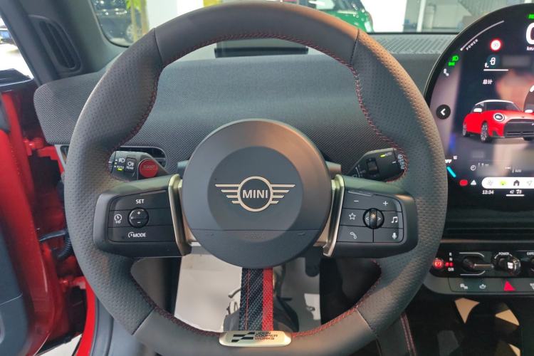 Used MINI Electric COOPER JCW 2025 Model Montecarlo Night 60th Anniversary Edition Steering Wheel
