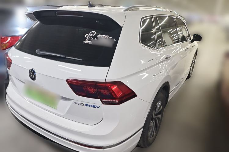 Used Volkswagen Tiguan L New Energy 2021 430 PHEV Plug-in Hybrid Flagship Edition Rear Right 45 Deg