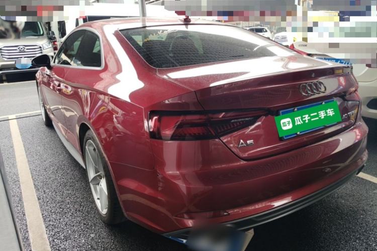 Used Audi A5 2017 Coupe 40 TFSI Fashion Model Rear Left 45 Deg