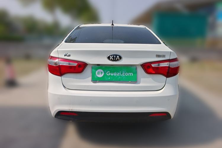 Used Kia K2 2012 Sedan 1.4L MT GLS Commemorative Edition Rear