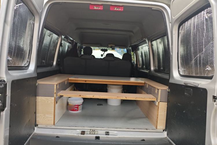 Used JMC Transit 2021 2.8T Space King Standard Version Short Wheelbase Mid-Height Roof 6-Seater Diesel Euro VI JX493
