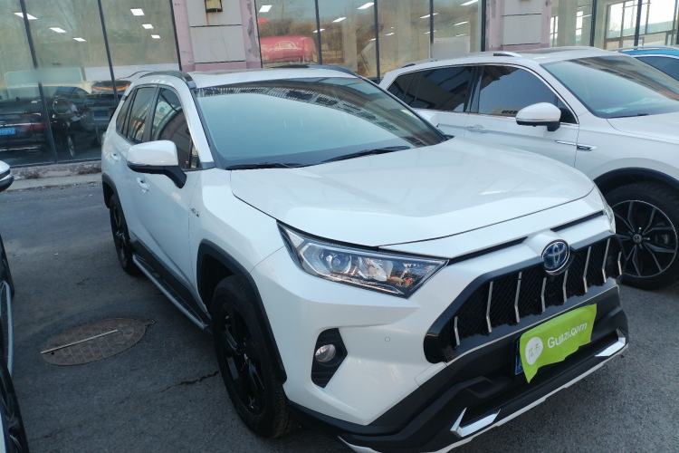 Used Toyota RAV4 2021 Revised Version Dual-Motor Hybrid 2.5L E-CVT 4x4 Elite PLUS Edition Front Right 45 Deg