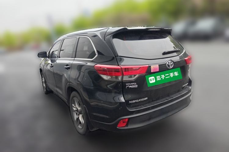 Used Toyota Highlander 2018 2.0T Four-Wheel Drive Luxury Version 7 Seats China VI Standard Rear Left 45 Deg