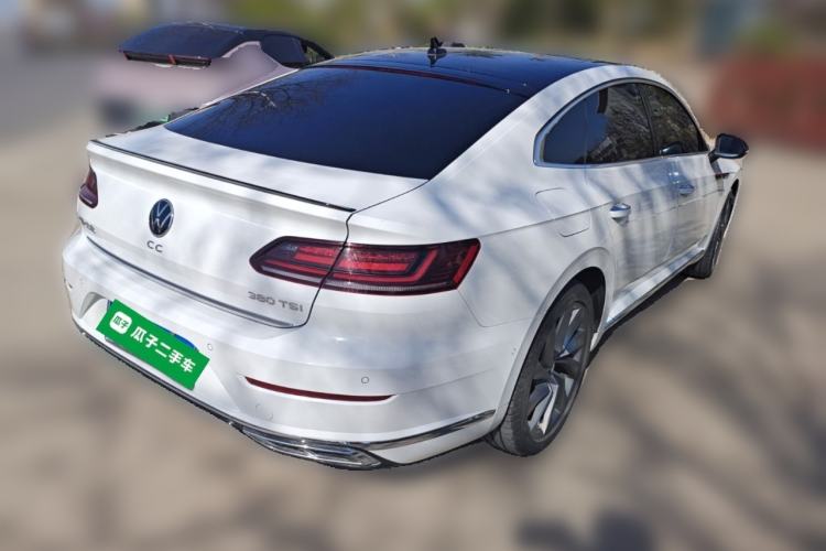 Used Volkswagen FAW-Volkswagen CC 2021 380TSI Striking Edition Rear Right 45 Deg