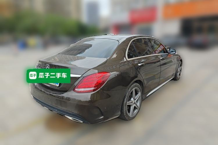 Used Mercedes-Benz C-Class 2015 C 300 L Sport Edition Rear Right 45 Deg