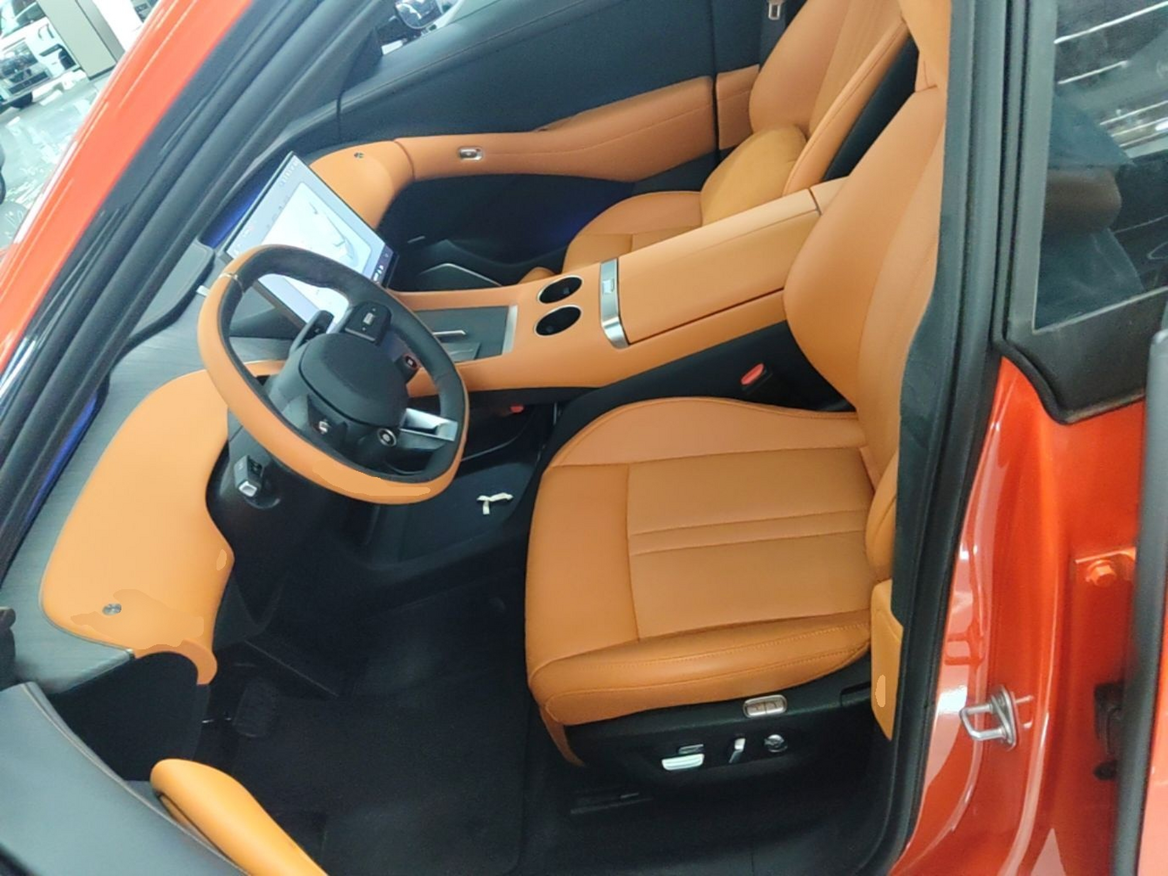 Avant de la voiture