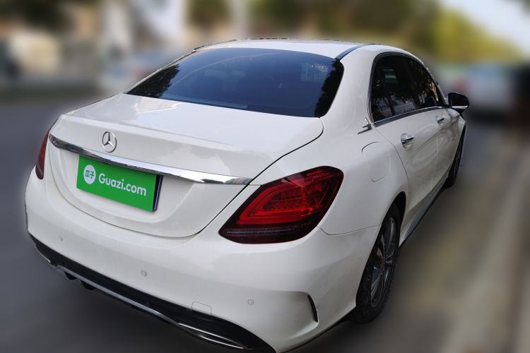 Used Mercedes-Benz C-Class 2019 C 180 L Dynamic Sports Edition Rear Right 45 Deg