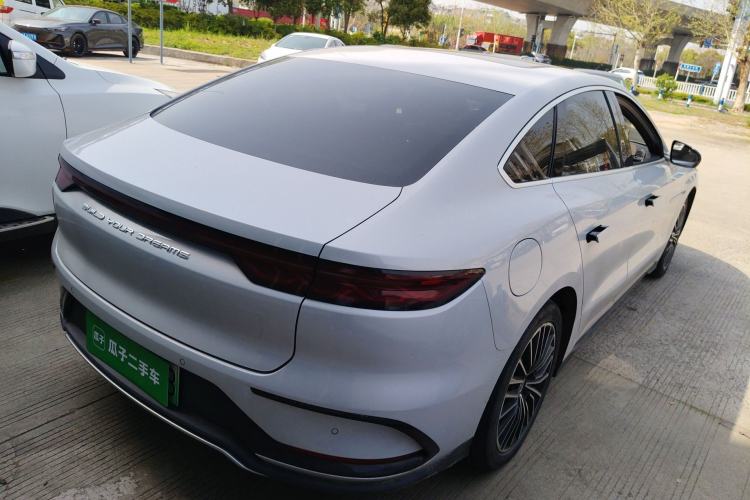 Used BYD Han 2024 EV Glory Edition 506KM Front-Wheel-Drive Premium Model Rear Right 45 Deg