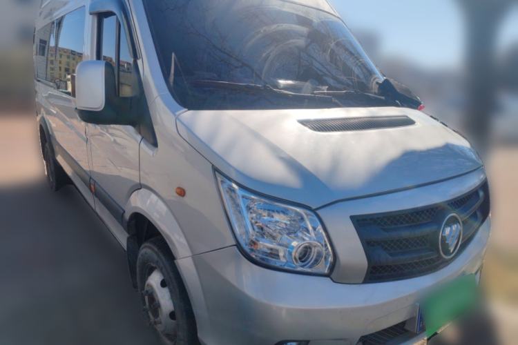 Used Foton Toano 2021 2.8T Manual Tongtu Extended-Wheelbase Ultra-High Roof 5/6/7-Seater with Rear Dual Tires F2.8 NS6B177L Front Right 45 Deg