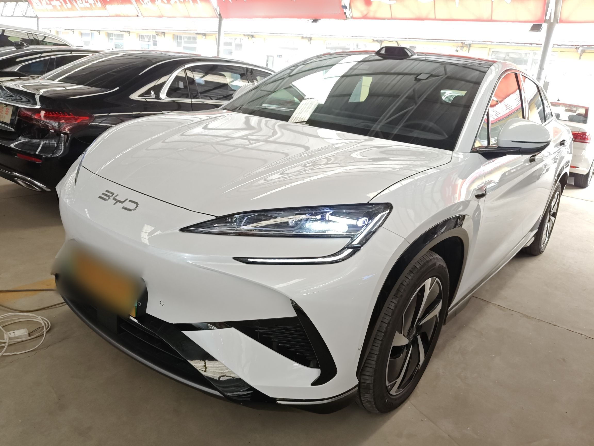 تحت مقدمة السيارة