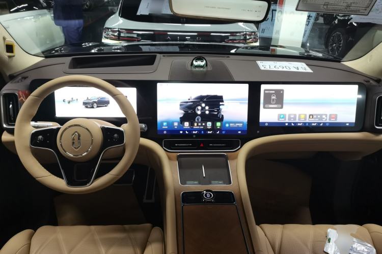 Used Hima AITO M9 2025 Extended-Range Ultra Version 52 kWh 6-Seater Center Console