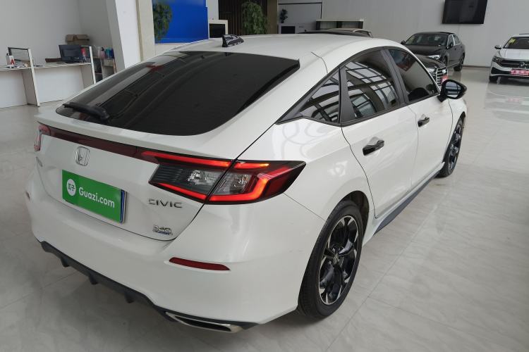 Used Honda Civic 2023 HATCHBACK 240TURBO CVT Extreme Edition Rear Right 45 Deg