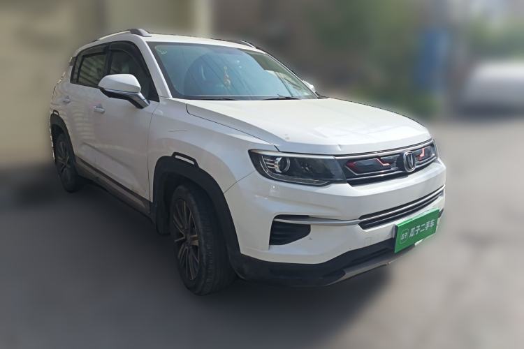 Used CHANGAN CS35PLUS 2019 1.4T DCT Chuanlian Blue Whale Edition Front Right 45 Deg