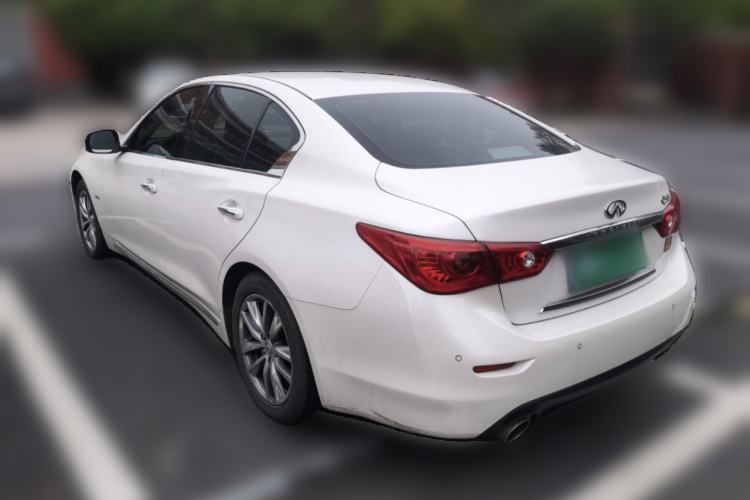 Used Infiniti Q50L 2015 2.0T Enjoyment Edition Rear Left 45 Deg