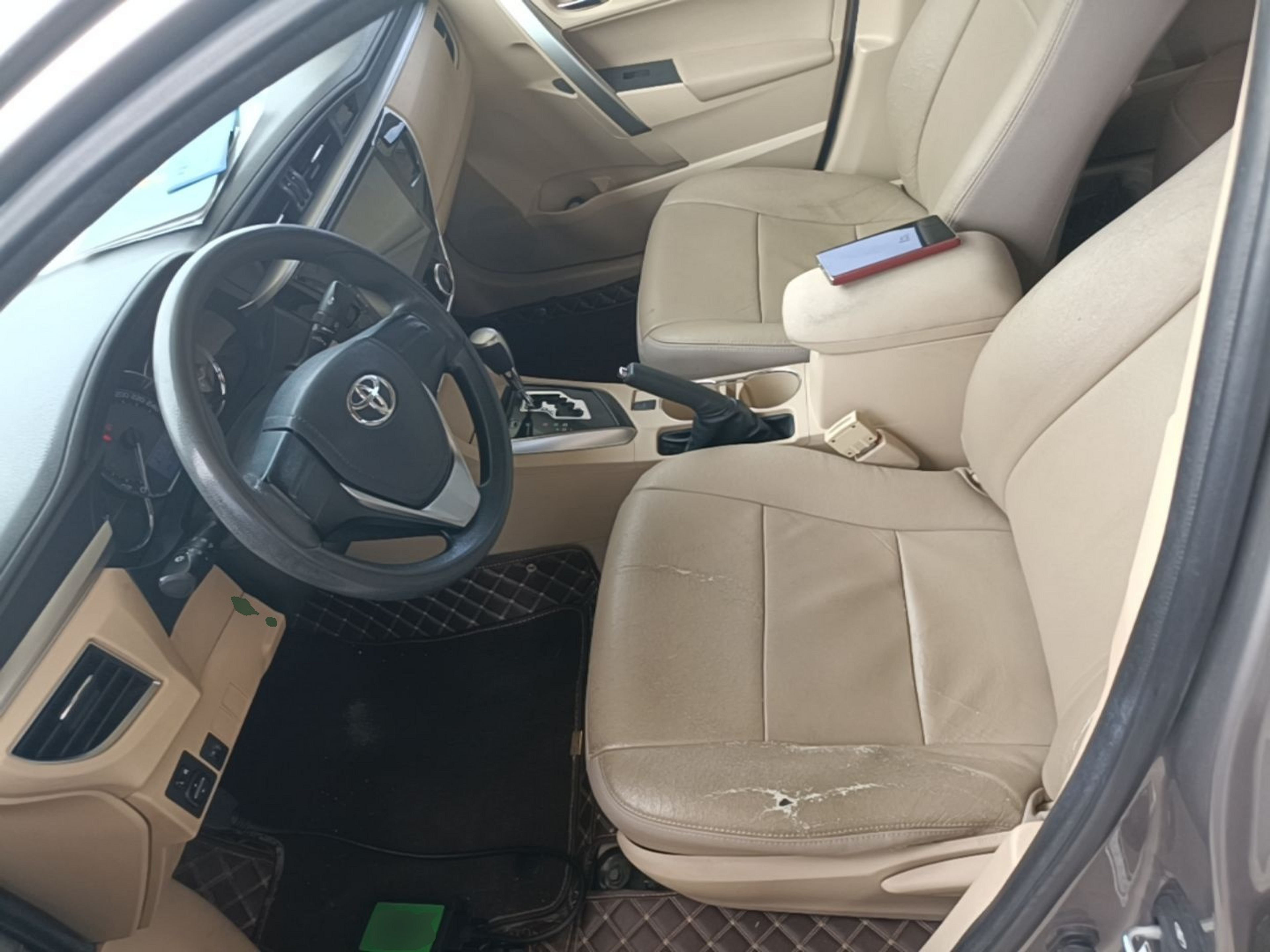 Avant de la voiture