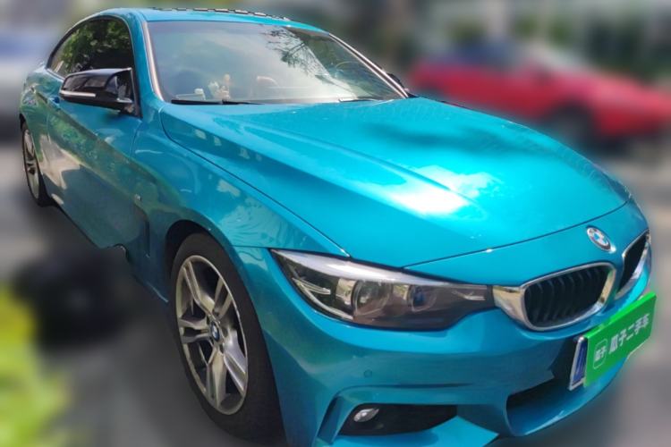 Used BMW 4 Series 2017 425i M Sport Package Front Right 45 Deg