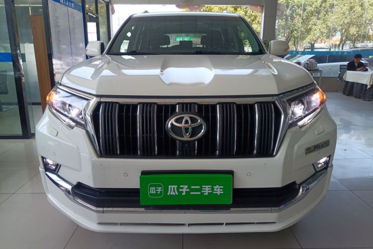 Used Toyota Prado 2019 3.5L Automatic TX-L Deluxe Edition with Rear-Mounted Spare Tire Front