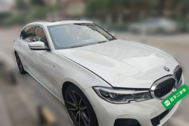 Used BMW 3 Series 2020 325Li M Sport Package Front Right 45 Deg