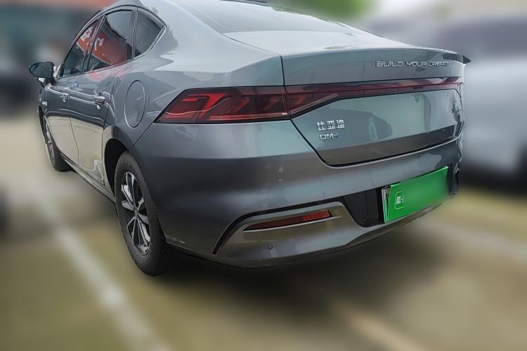 Used BYD Qin PLUS 2023 Champion Edition DM-i 55KM Leading Model Rear Left 45 Deg