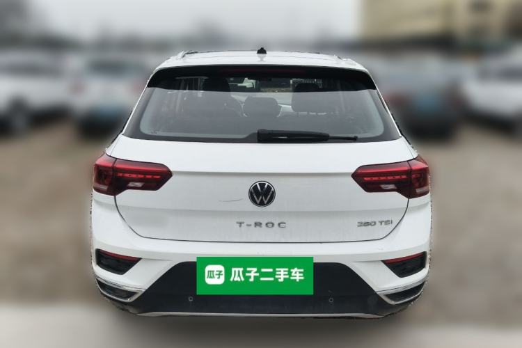 Used Volkswagen T-ROC 2022 280TSI DSG Two-Wheel Drive Elite PLUS Rear