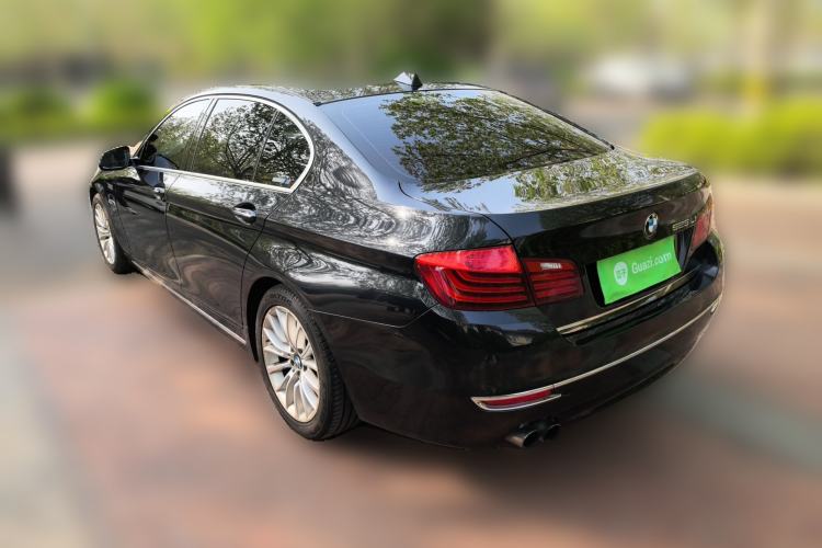 Used BMW 5 Series 2014 525Li Luxury Design Package Rear Left 45 Deg