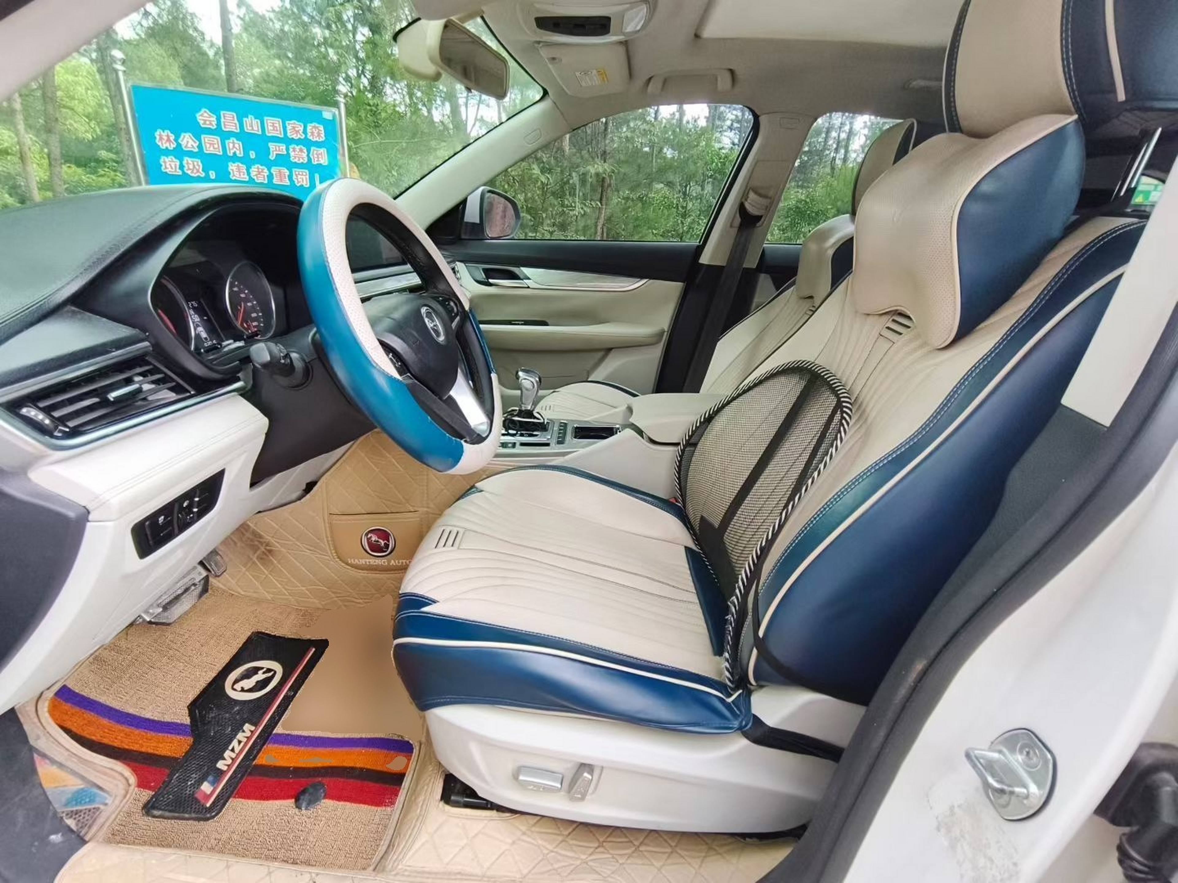 Interior delantero