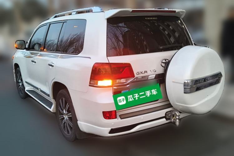 Used Toyota Land Cruiser 2015 4.6L V8 Middle East Limited Edition Rear Left 45 Deg