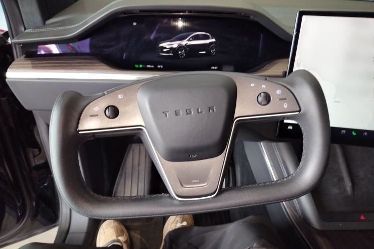 Used Tesla Model X 2023 Dual-Motor All-Wheel-Drive Version Steering Wheel