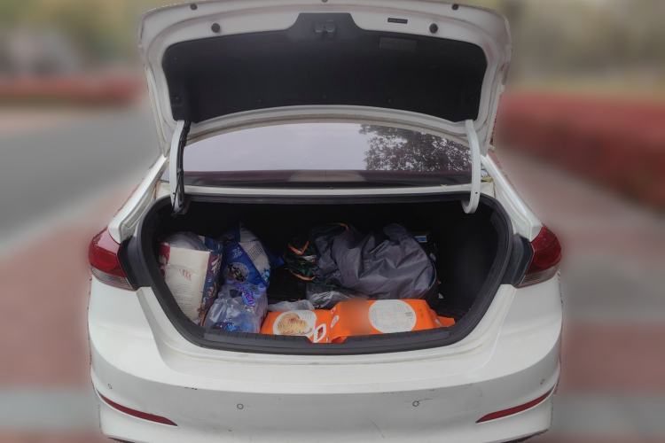 Used Hyundai Elantra (6th Generation / Lingdong) 2016 1.6L Automatic ZhiXuan – Elite Version Trunk