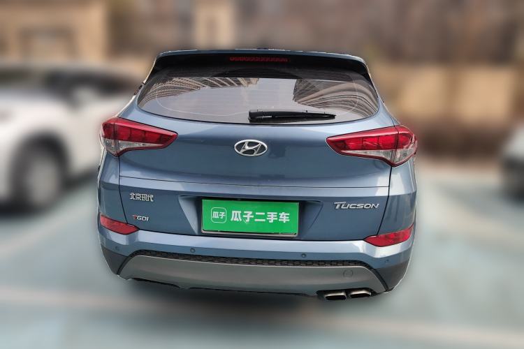 Used Hyundai Tucson 2015 1.6T Dual-Clutch Two-Wheel-Drive Smart Model Rear