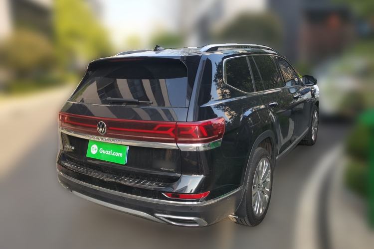 Used Volkswagen Teramont 2021 530 V6 All-Wheel Drive Prestige Flagship Edition Rear Right 45 Deg