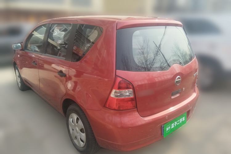 Used Nissan Livina 2010 Jingyue Edition 1.6L Automatic All-in-One Model Rear Left 45 Deg